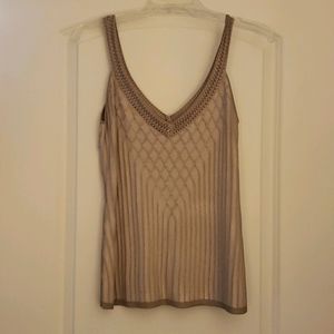 NWOT Whitehouse Black Market Knit Tank
